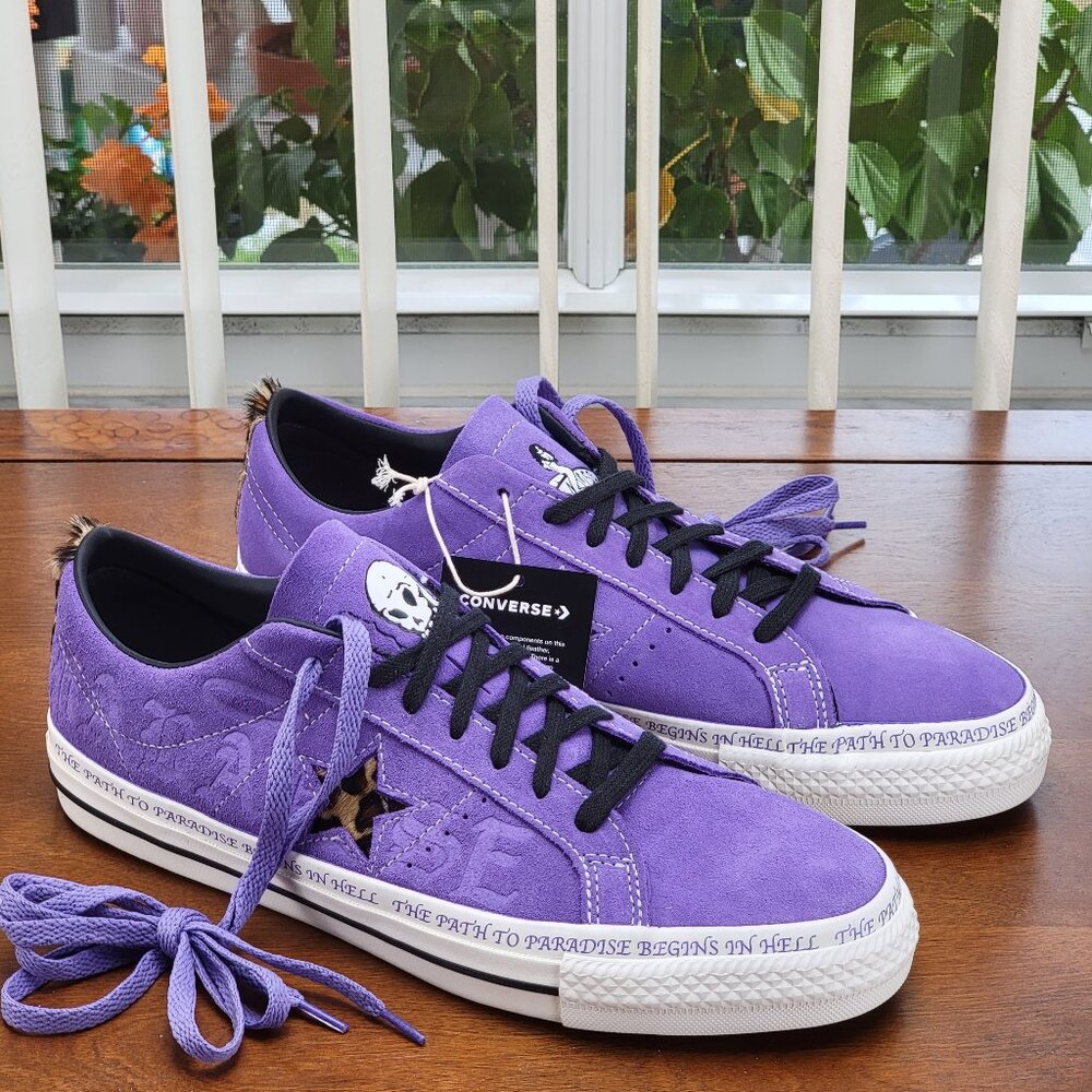 Converse X Sean Pablo One Star Pro Ox "Paradise" A04371C Wild Lilac Multi Sizes